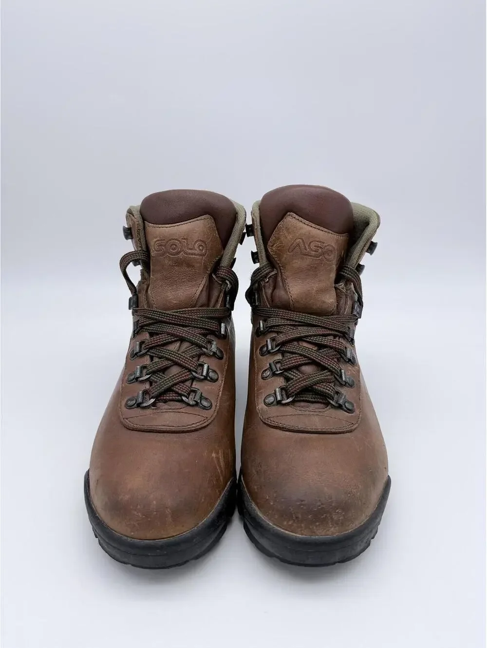 Asolo AFX 520 Women's Gore-Tex Leather Hiking Boots Brown Size 9 Vintage - Picture 7 of 13